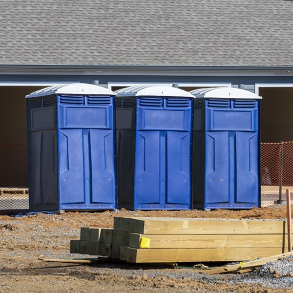 what is the cost difference between standard and deluxe portable restroom rentals in Withams VA